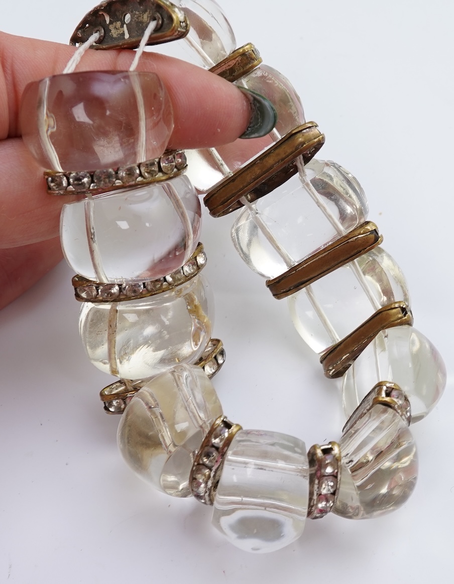 A group of three bracelets